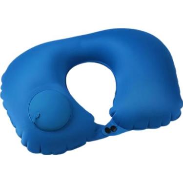 Imagem de Almofada de Pescoço Para Viagem Inflável - Almofada inflável de pescoç