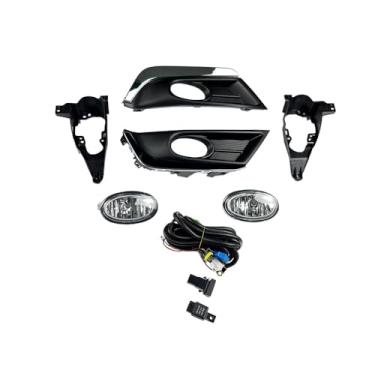 Imagem de SIEMID 1 conjunto de kit de farol de neblina de halogênio para Hond.a CR-V 2017 2017 2018 2019 CR-V design durável à prova d'água