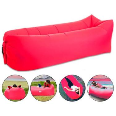 Imagem de Saco Inflável Puff para Dormir com Apoio para Pés - RELET