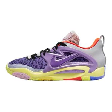 Imagem de Nike Tênis de basquete masculino KD 15, Action Grape/espuma rosa - branco, 40