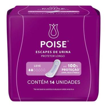 Imagem de Absorvente Poise Protetor Diário sem Abas para Escape de Urina - Embal