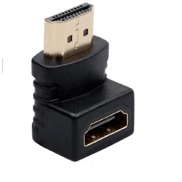 Imagem de Adaptador 90 Graus Magelei, HDMI Macho X HDMI Femea