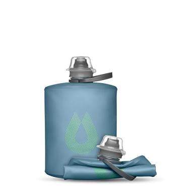 Imagem de Hydrapak Garrafa de água dobrável Stow (500 ml, 500 ml) – Garrafa de viagem ultraleve e embalável, garrafa flexível para esqui, caminhada, bicicleta ou escalada – Tahoe Blue