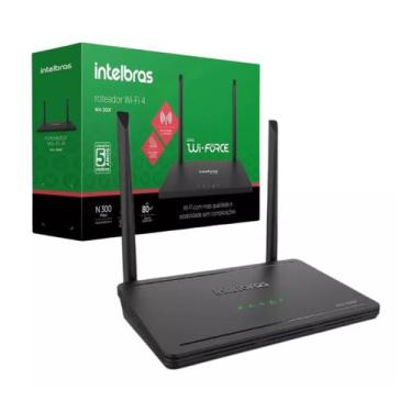 Imagem de Roteador Wi-fi 4 Wiforce W4-300f Intelbras 300mps Porta Fast
