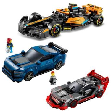 Imagem de Bloco De Montar Veículos De Corrida - Lego