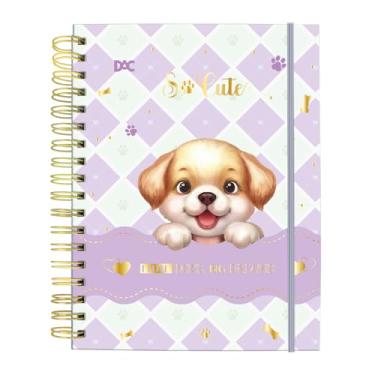 Imagem de DAC - Caderno Smart Universitário com 80 folhas (90g) Fechamento em Elástico - So Cute Dog