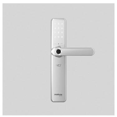 Imagem de Fechadura Digital de Embutir com Maçaneta Izy IFR 7000 Prata Intelbras