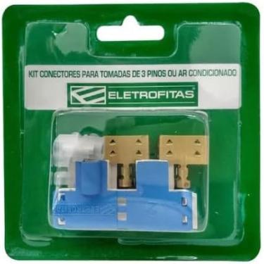Imagem de Kit Conector Eletrofita 3 Pistas 20a Original Fita Eletrica