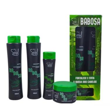 Imagem de Kit Capilar Babosa 4 Peças Soul Fortalece E Evita Queda De Cabelos Original