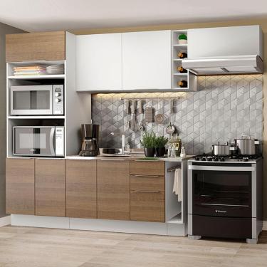Imagem de Cozinha Completa Madesa Stella 290002 com Armário e Balcão