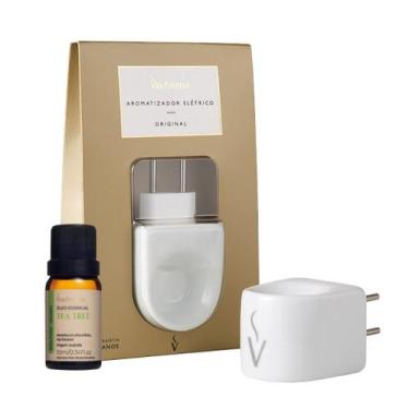 Imagem de Difusor Elétrico Porcelana Via Aroma e Óleo Essencial - Escolha seu Ól