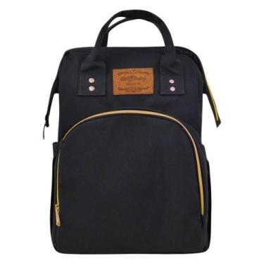 Imagem de Mochila Maternidade Griff Baby Essence Preto - Mave Baby
