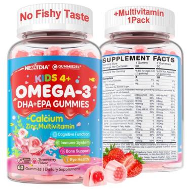 Imagem de Gummies Nextdia Omega 3 (EPA/DHA) preenchidas para crianças sem açúcar