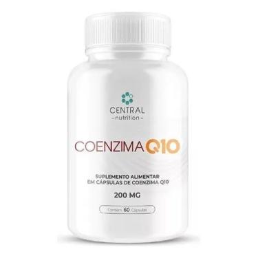Imagem de Coenzima Q10 Coq10 200mg Central Nutrition 60 Cápsulas Sabor Sem sabor