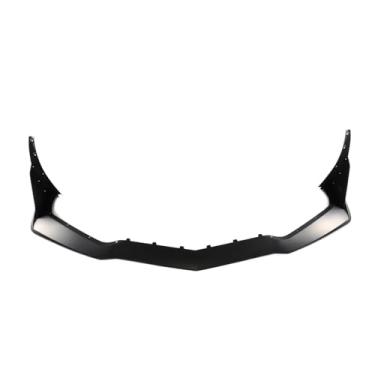 Imagem de Compatível com Corvette C7 2014-2019 modificado com lábio de para-choque dianteiro ZR1 com aletas, spoiler, divisor, acessórios para carros, kit de carroceria(Matte Black)