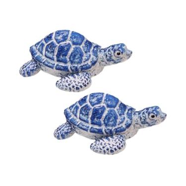 Imagem de Baoblaze 2x Tampas de Parafuso de Vaso Sanitário de Tartaruga, Acessórios Criativos E Bonitos, Peças, Vaso Sanitário de Resina