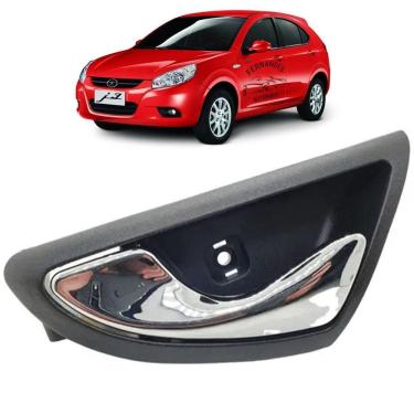 Imagem de Maçaneta Cromada Interna Dianteira Esquerdo Jac J3 09 Até 15