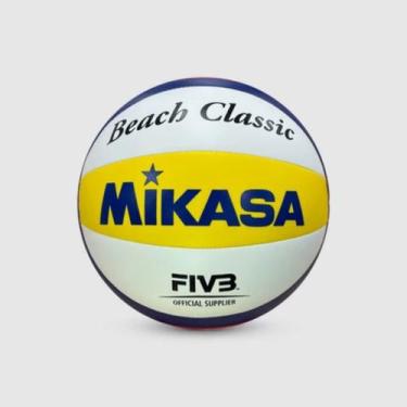 Imagem de Bola de Vôlei de Praia Mikasa BV552C - Padrão FIVB