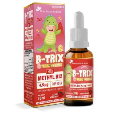 Imagem de B-Trix (Vitamina B12) Kids 20ml Sabor Morango Flora Nativa - Flora Nat