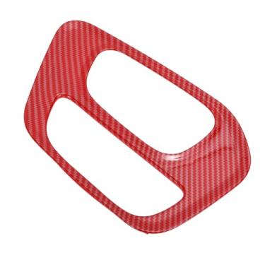 Imagem de TUCKBOLD Capa de acabamento do painel de mudança de marchas de controle central para Dodge Challenger 15-23 painel de controle de mudança de marchas anti-arranhões adesivo meia embalagem guarnição