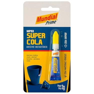 Imagem de Cola Instantanea MP93 blister 2g, MUNDIAL PRIME, LI0500019