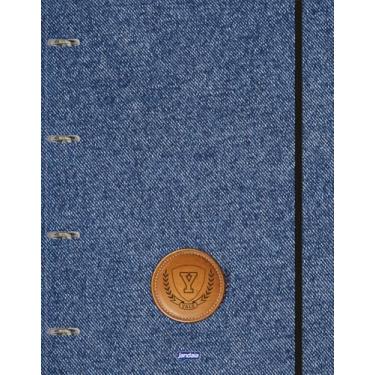 Imagem de Jandaia - Caderno Argolado Cartonado Universitário Yale 80 folhas