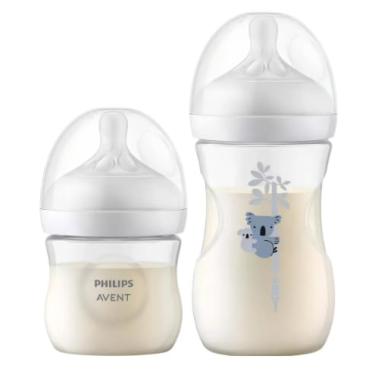 Imagem de Kit Mamadeira Pétala 3.0 Transparente e Coala 125ml/260ml PhilipsAvent