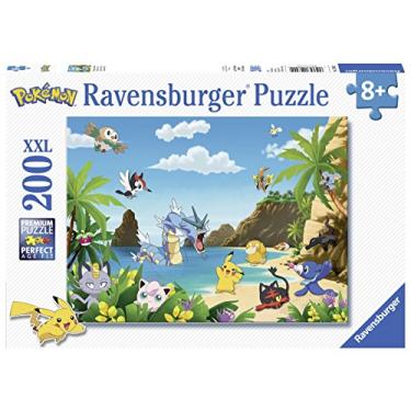 Imagem de Ravensburger Kinderpuzzle 12840 - Schnapp sie dir alle! 200 Teile XXL - Pokémon Puzzle für Kinder ab 8 Jahren
