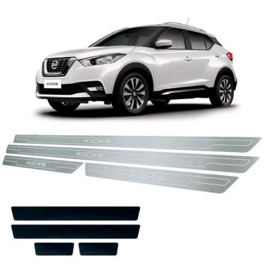 Imagem de Soleira + Vinil Nissan Kicks 2017 Até 2019