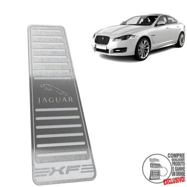 Imagem de Descanso De Pé Aço Inox Jaguar XF 2008 A 2021 Prata