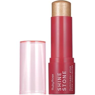 Imagem de Iluminador Stick Linha Rosa Shine Stone – Brilho Sofisticado com Toque Suave e Efeito Natural, Perfeito para Destaque na Maquiagem do Dia a Dia (Fire Agate 702-4)