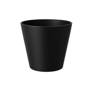 Imagem de Kit 4 Vasos Cachepô Organizador Acrílico (Preto)