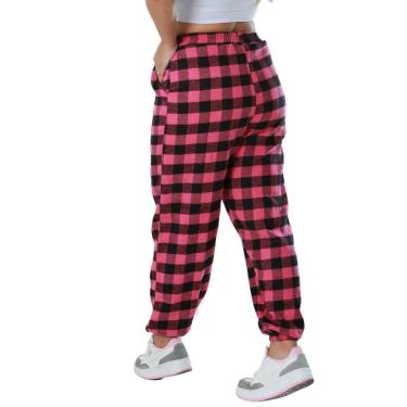 Imagem de Calça Feminina Xadrez Modelo Comfort Premium-Feminino