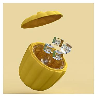 Imagem de Baldes de gelo isolados balde de gelo de silicone de abóbora balde de gelo duplo balde de gelo doméstico balde de champanhe balde refrigerador de grau alimentício balde de cerveja champanhe