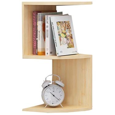 Imagem de Prateleiras abertas / prateleiras de parede flutuantes, prateleiras de parede, prateleiras de parede para quartos, prateleiras de canto decorativas de parede, prateleiras de armazenamento de parede