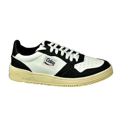Imagem de Tênis Coca Cola March Ray Leather Preto e Branco - Masculino Branco 44