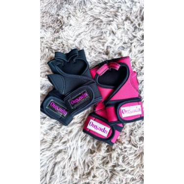 Imagem de Munhequeira luva - Ousada moda fitness , Preto, M
