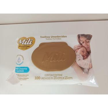 Imagem de Lenço umedecido  Mili love e Care Premium, pele limpinha e saudável , 