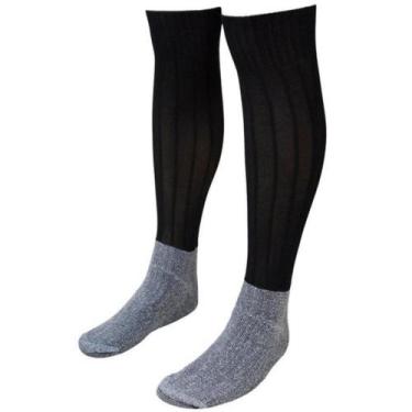 Imagem de Meião de futebol  - Zaup, Preto, GG