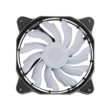 Imagem de Cooler Fan Colorido Led Branco 120Mm 12Cm Gabinete