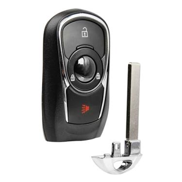 Imagem de Controle remoto de entrada sem chave de substituição com 3 botões para Buick Encore Regal 2018-2020 (HYQ4EA, 13506667, 13532384)