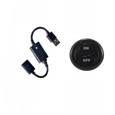 Imagem de Interruptor de controle remoto sem fio DC 5V liga/desliga, controlador, alimentação, RF, USB, lâmpada, fonte de ventilador, carregador de bateria, adaptador de banco de energia, controlador, plugue de