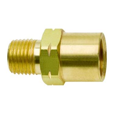 Imagem de Adaptador de mangueira de água 5/20.3 cm-18 LH fêmea x 1/10.2 cm NPT macho para sistemas de recirculação de tochas TIG resfriadas a água.