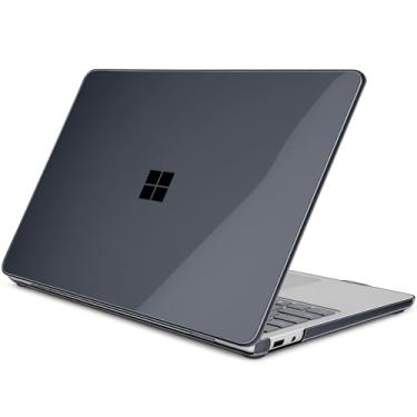 Imagem de Batianda Capa transparente para laptop Microsoft Surface de 13 polegadas Copilot+ PC 2025 (modelo mais recente), capa rígida leve com proteção resistente a arranhões, recortes precisos, fácil