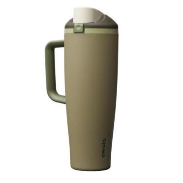 Imagem de Owala Copo FreeSip - Aço inoxidável - 1,134 g - Verde Off Road
