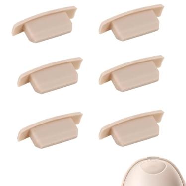 Imagem de 6 Peças Tampa do Bico da Bomba de Tirar Leite para Eufy, Silicone Sem BPA Tampa do Bico para Extração leite de Reposição Vestível Compatível com Eufy E10/E20/S1/S1 Pro