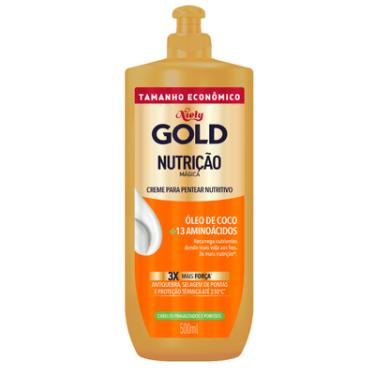 Imagem de CREME DE PENTEAR NIELY GOLD NUTRIÇÃO 500ML