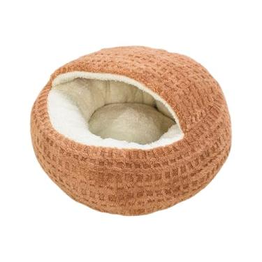 Imagem de Dualoai Cama Toca Quente para Gatos, Ideal para Gatos de Grande, Médio E Pequeno, de Cães E Gatinhos.