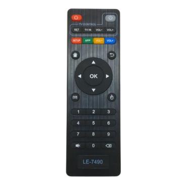 Imagem de Controle Remoto Universal Compatível Tv Box 4k Smart 14cm