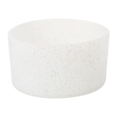 Imagem de Bota de silicone, 1 protetor de manga inferior, capa protetora antiderrapante para garrafa de água, copo de viagem de carro, prata transparente